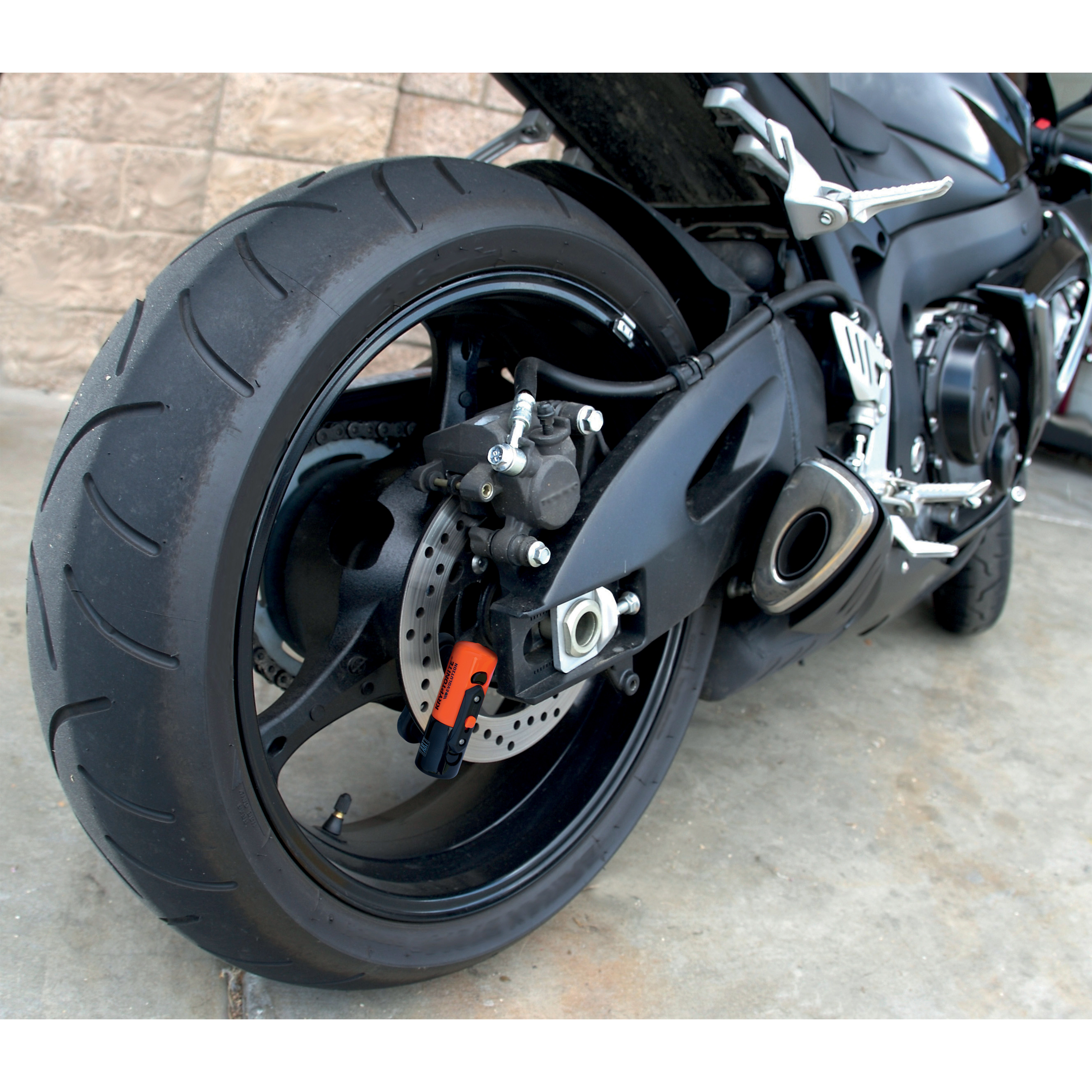 Kryptonite motorcycle best sale disc lock